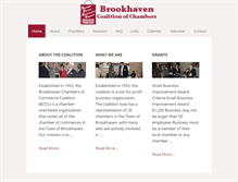 Tablet Screenshot of brookhavencoalition.org